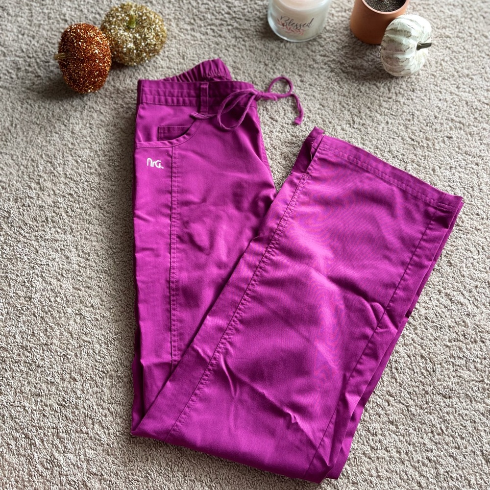Fuchsia nrG scrub pants